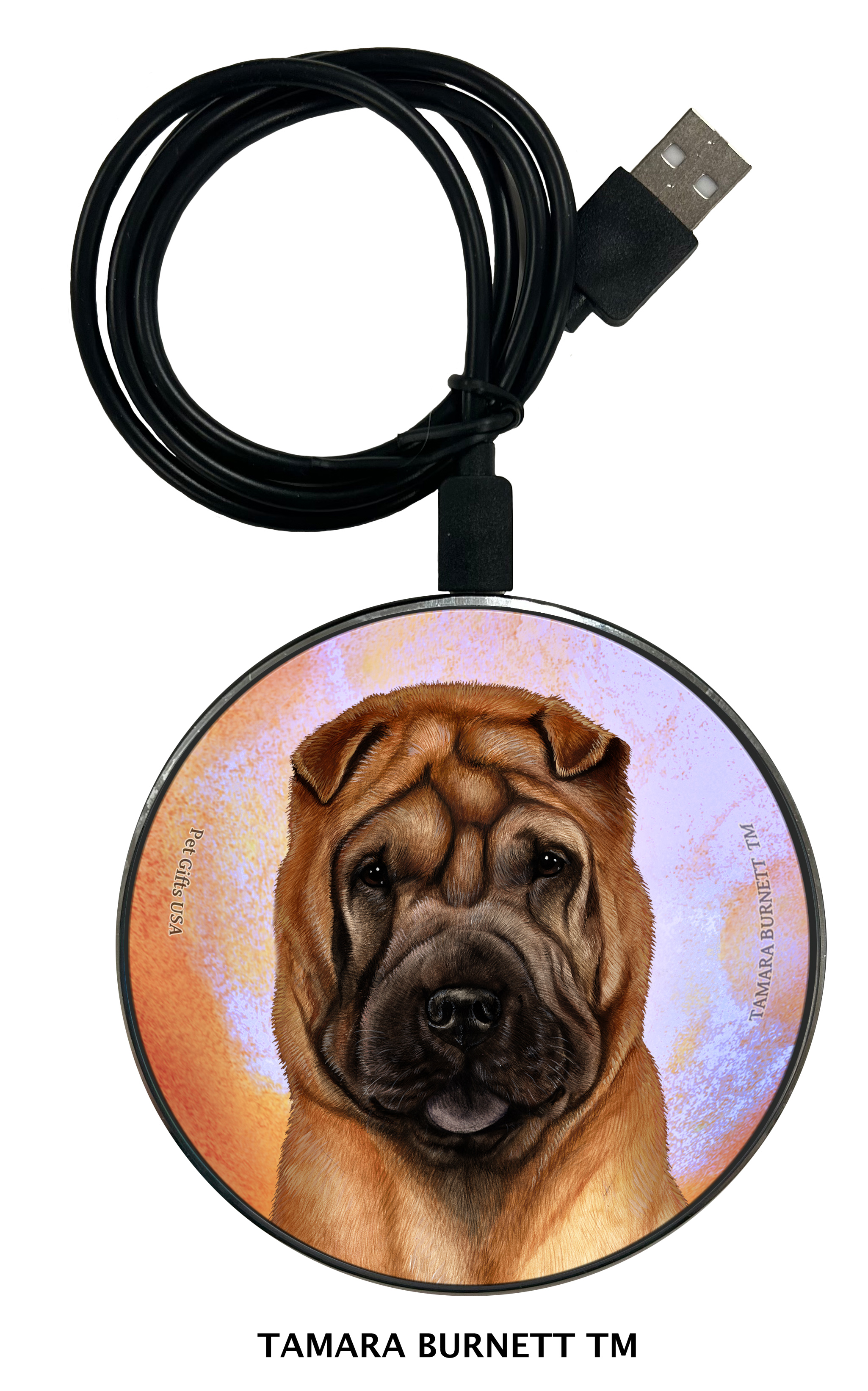 Shar Pei Fawn - Zoomies Phone Charger image